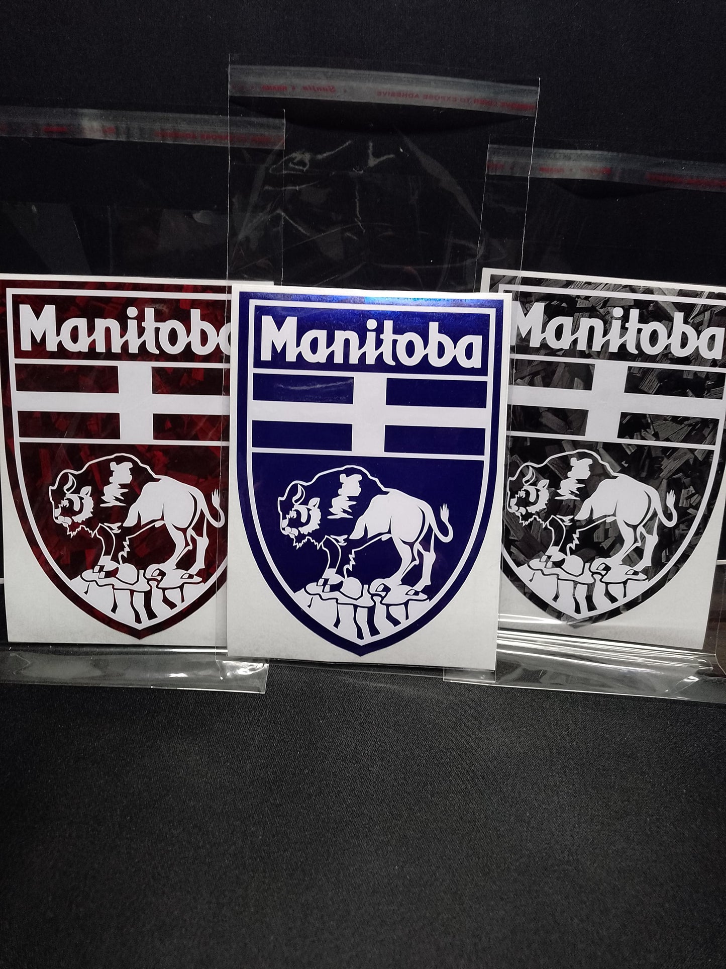 Manitoba Crest Decal – Forged Finish