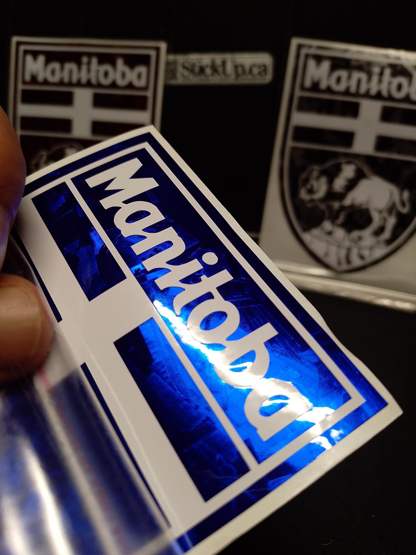 Manitoba Crest Decal – Forged Finish