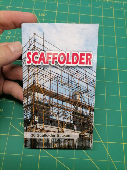 Scaffolder Sticker Pack – 30 pcs