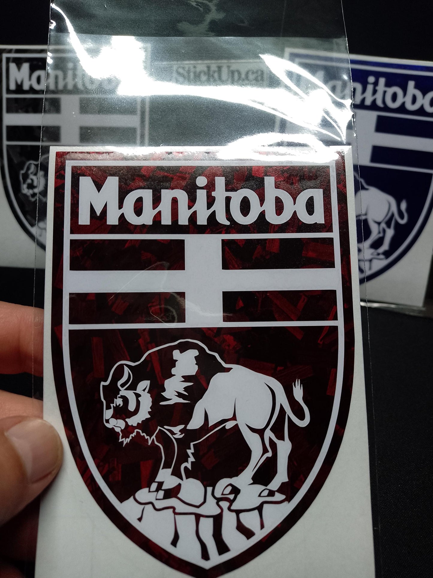 Manitoba Crest Decal – Forged Finish