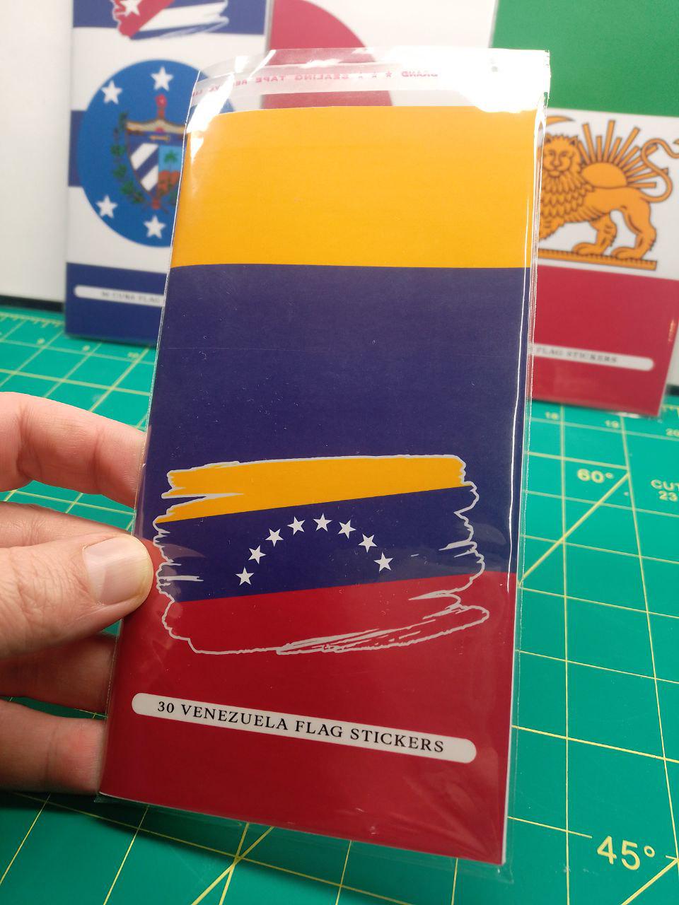 Venezuela Flag Sticker Pack – Free Worldwide Shipping!