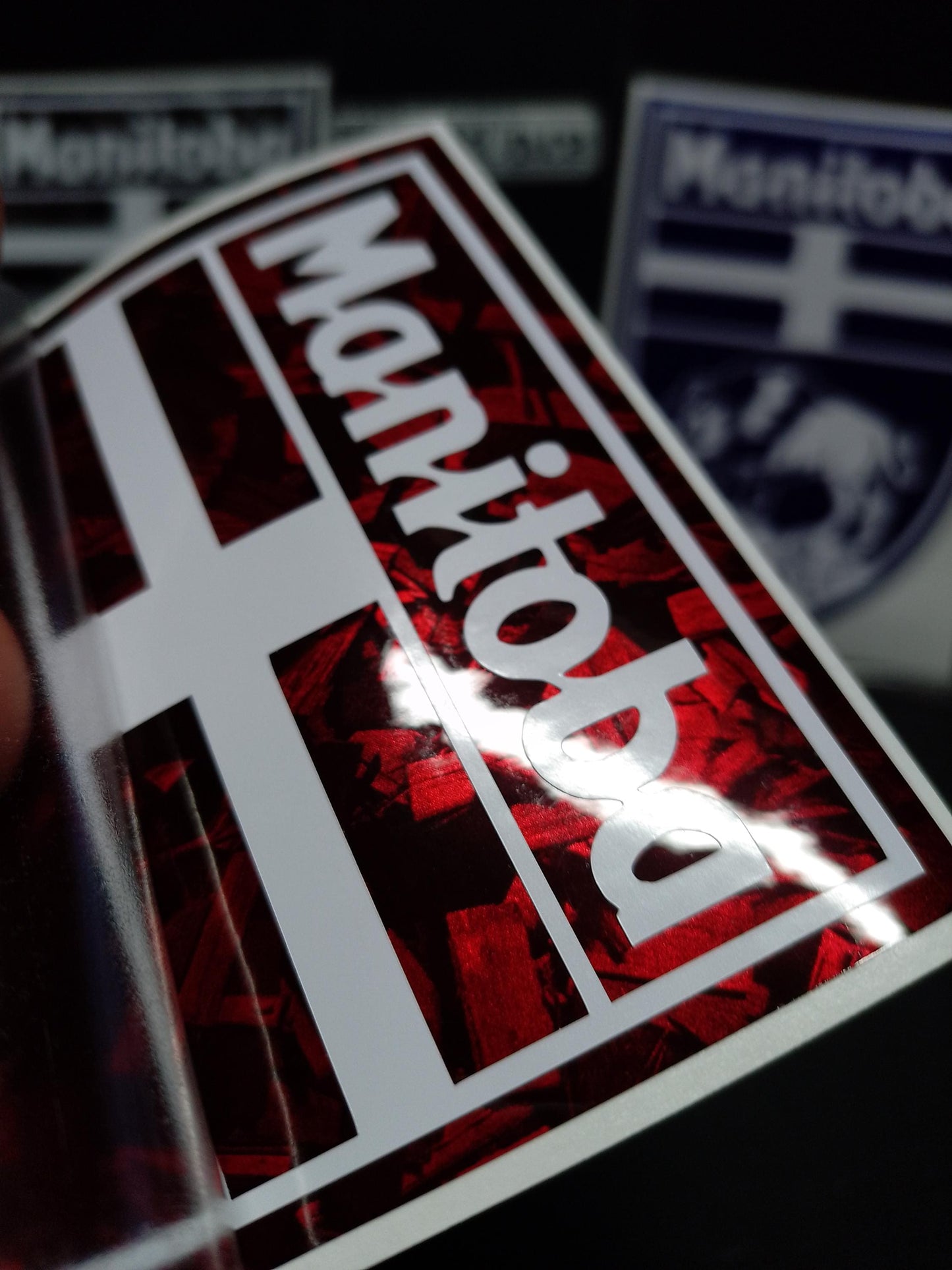 Manitoba Crest Decal – Forged Finish