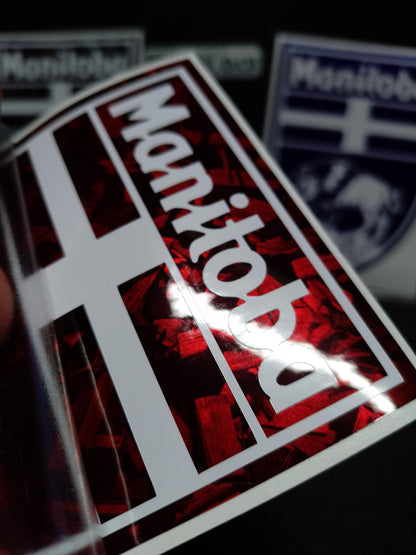 Manitoba Crest Decal – Forged Finish
