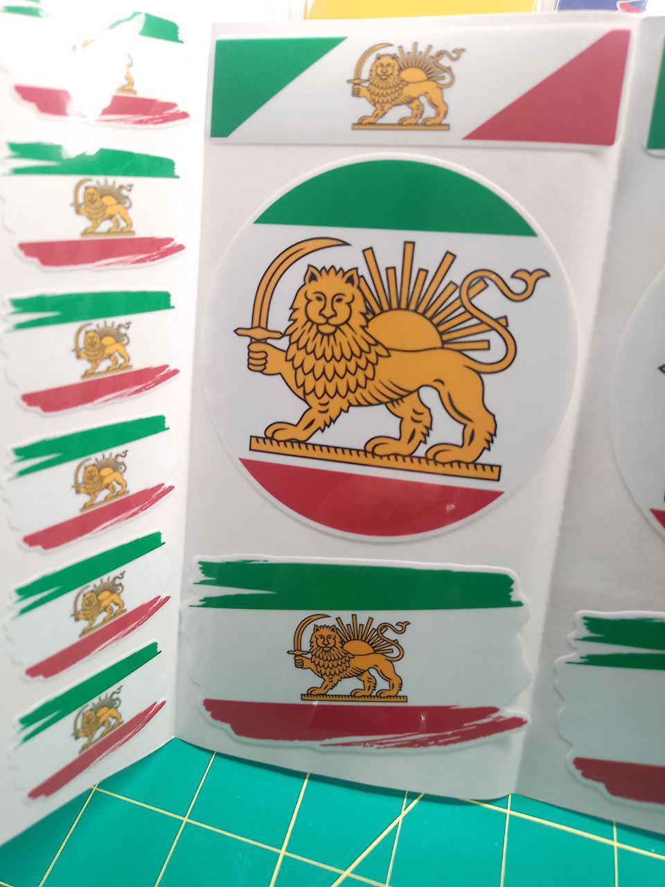 Iran Flag Sticker Pack – Free Worldwide Shipping!