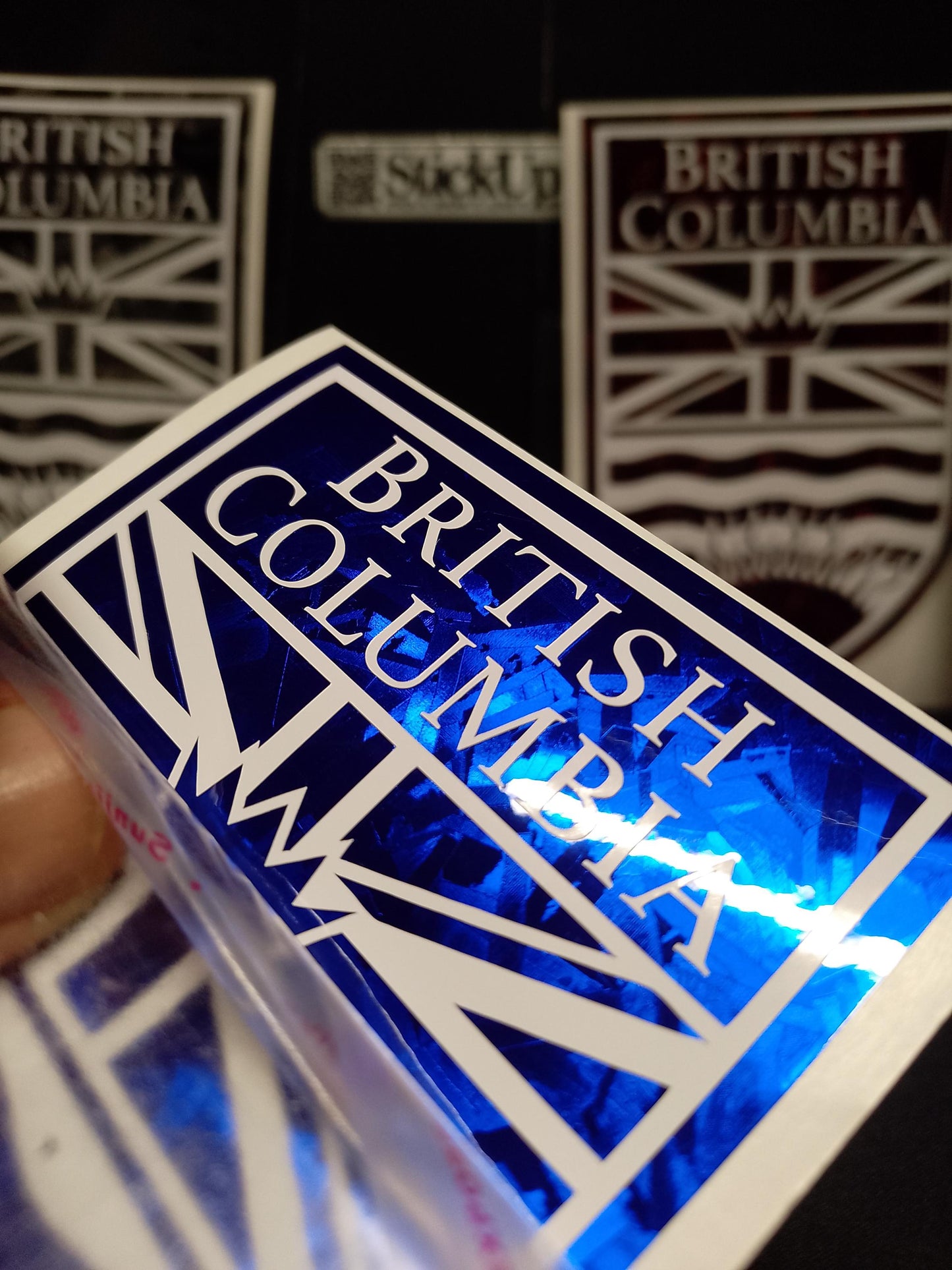 British Columbia Crest Decal – Forged Finish