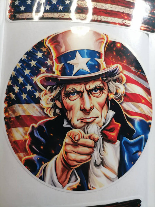 USA 250 Patriotic Sticker Pack – 30+ Waterproof Vinyl Stickers