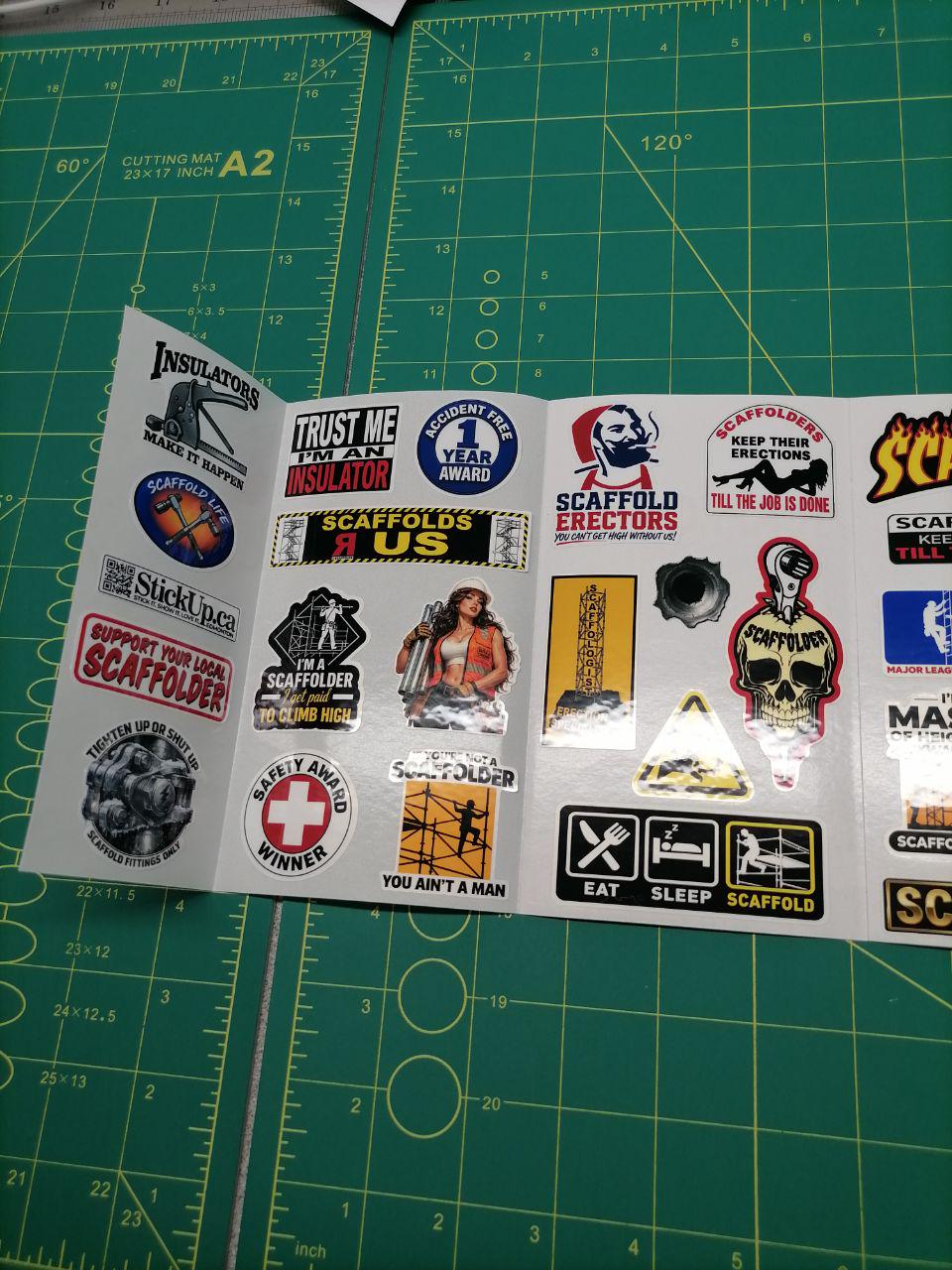 Scaffolder Sticker Pack – 30 pcs