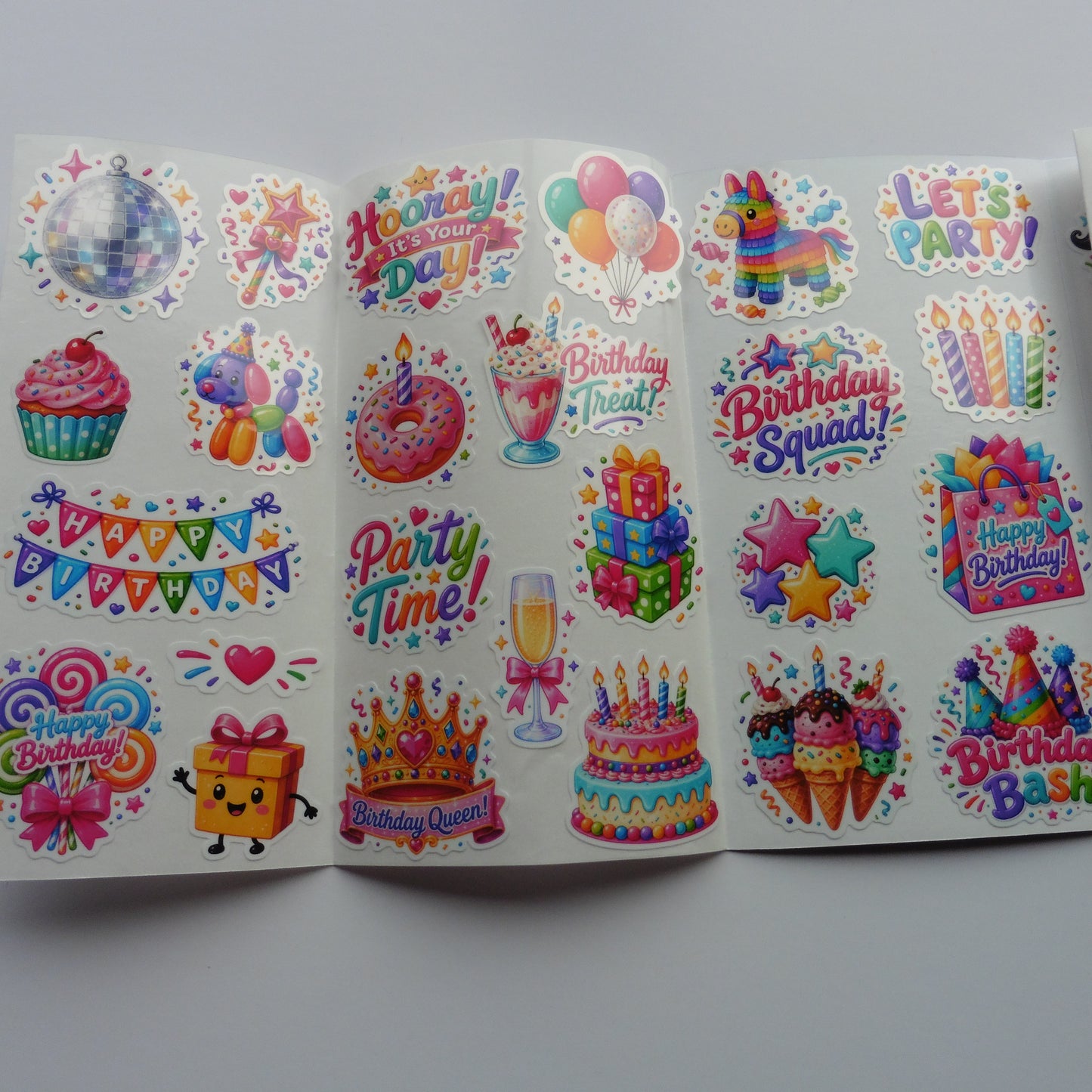 🎉 Birthday Sticker Pack – 50 PCS – FREE Shipping 🎉