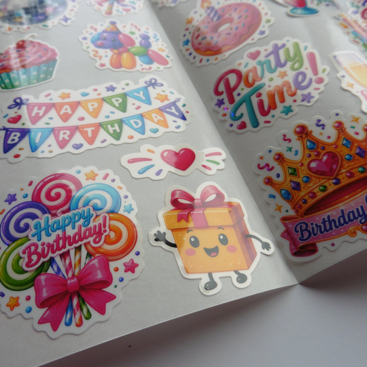 🎉 Birthday Sticker Pack – 50 PCS – FREE Shipping 🎉
