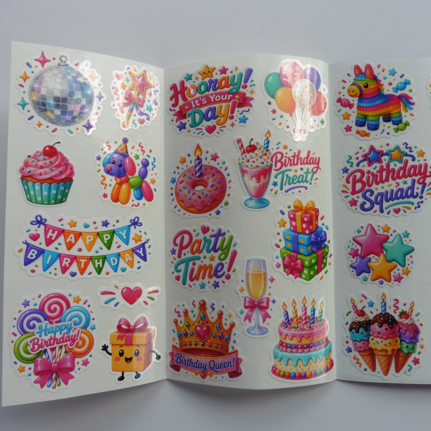 🎉 Birthday Sticker Pack – 50 PCS – FREE Shipping 🎉