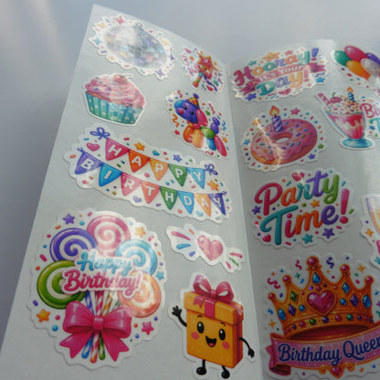 🎉 Birthday Sticker Pack – 50 PCS – FREE Shipping 🎉