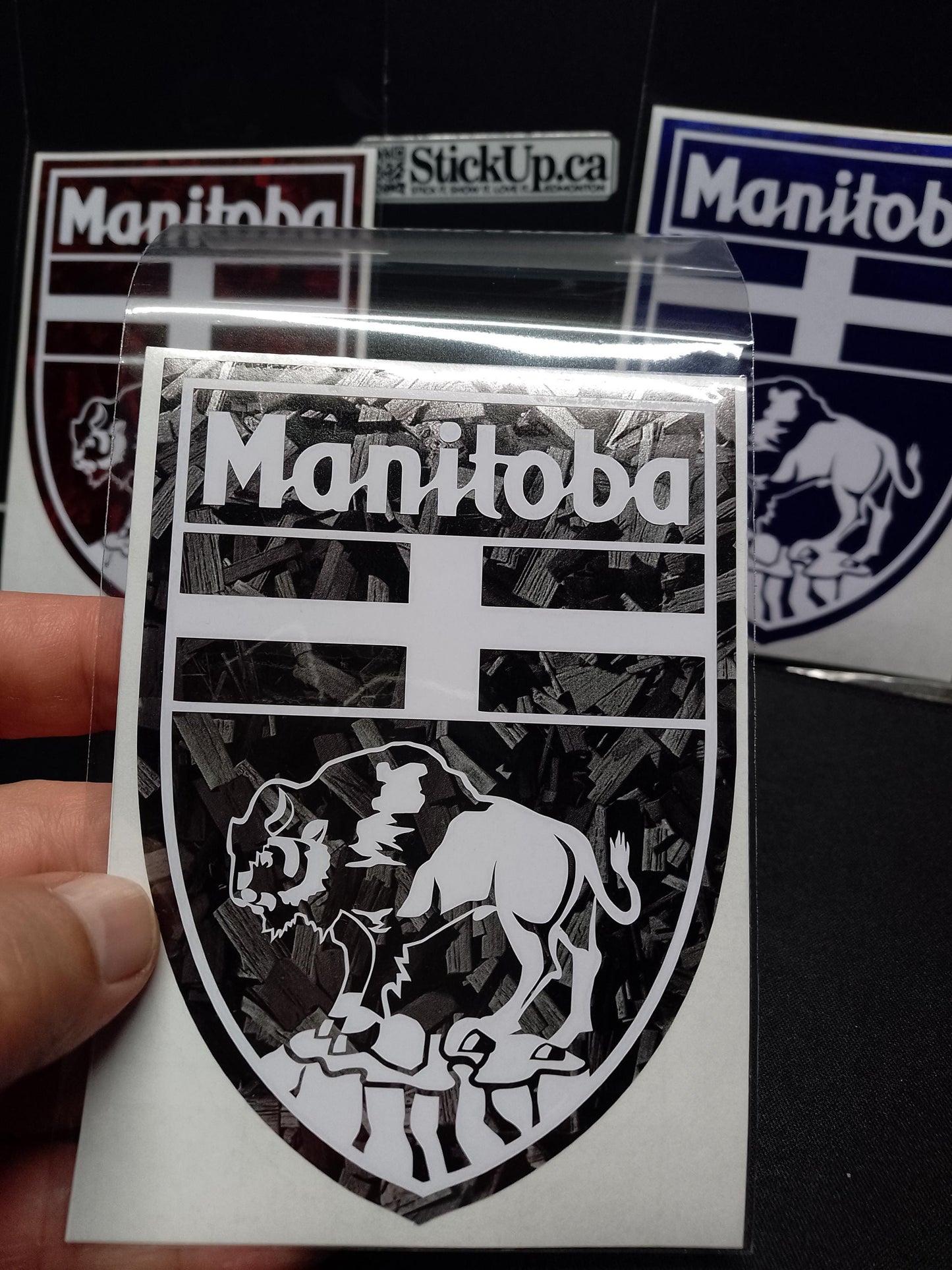 Manitoba Crest Decal – Forged Finish
