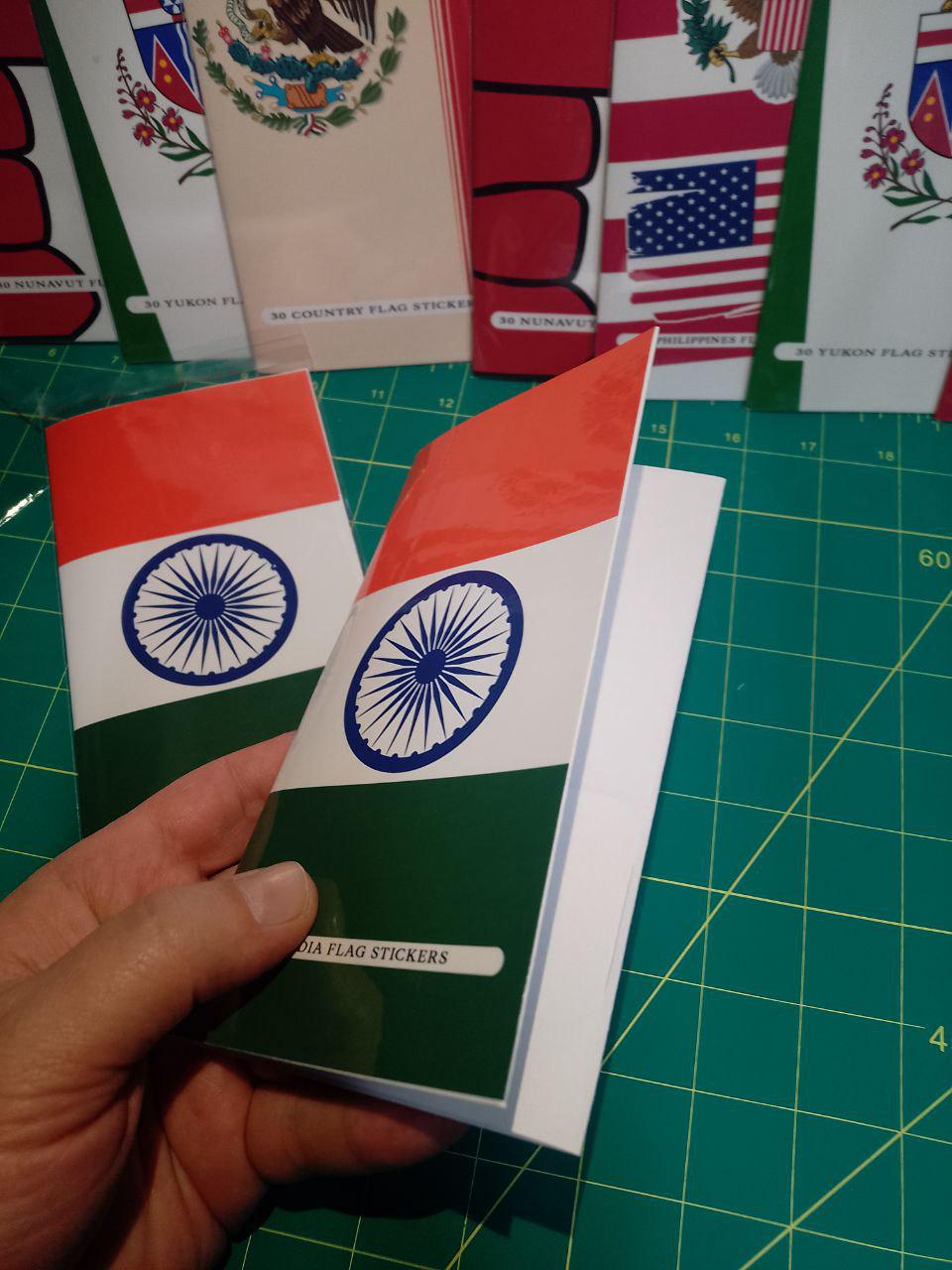 India Flag Sticker Pack – Free Worldwide Shipping!