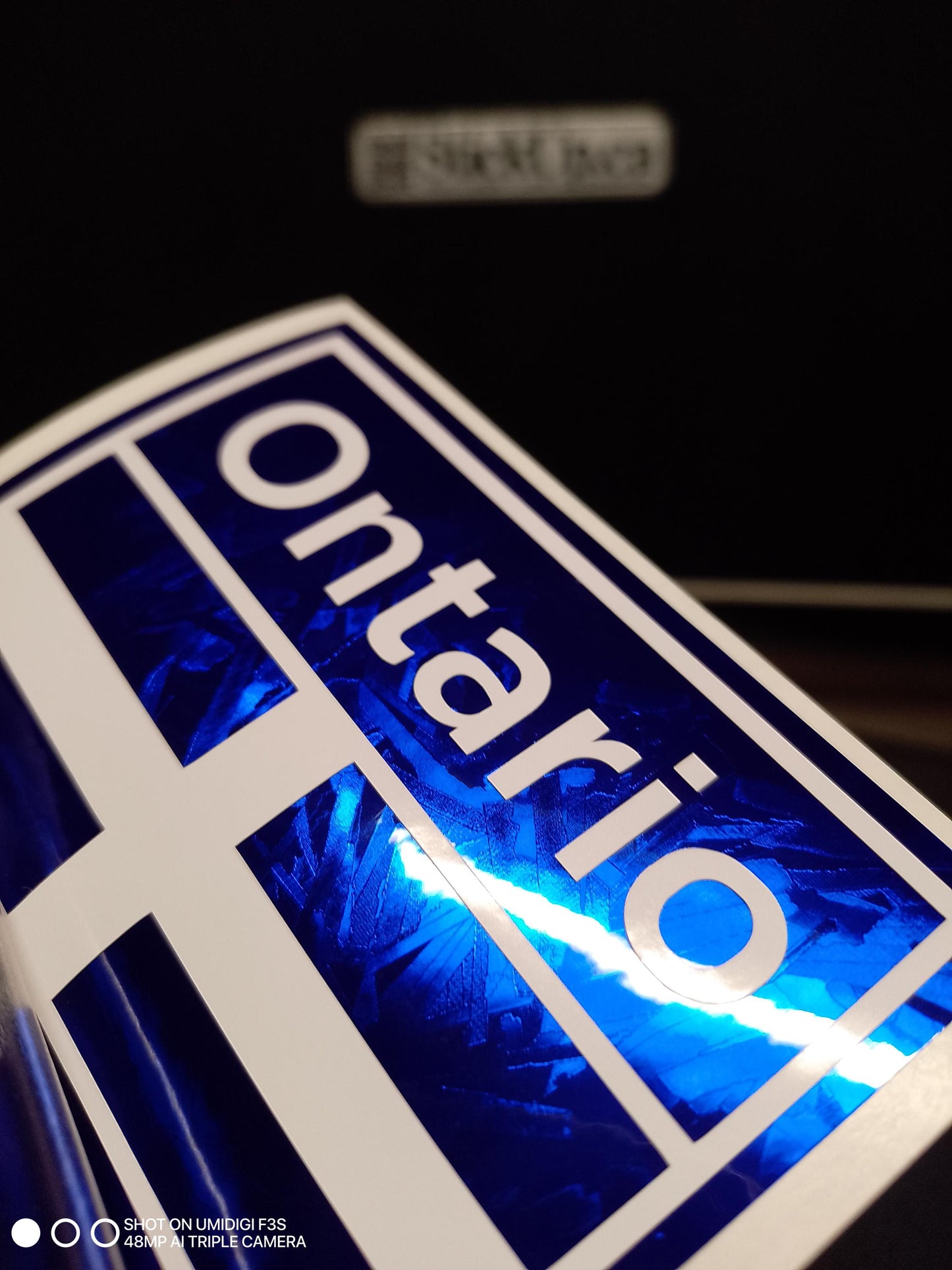 Ontario Crest Decal – Forged Finish