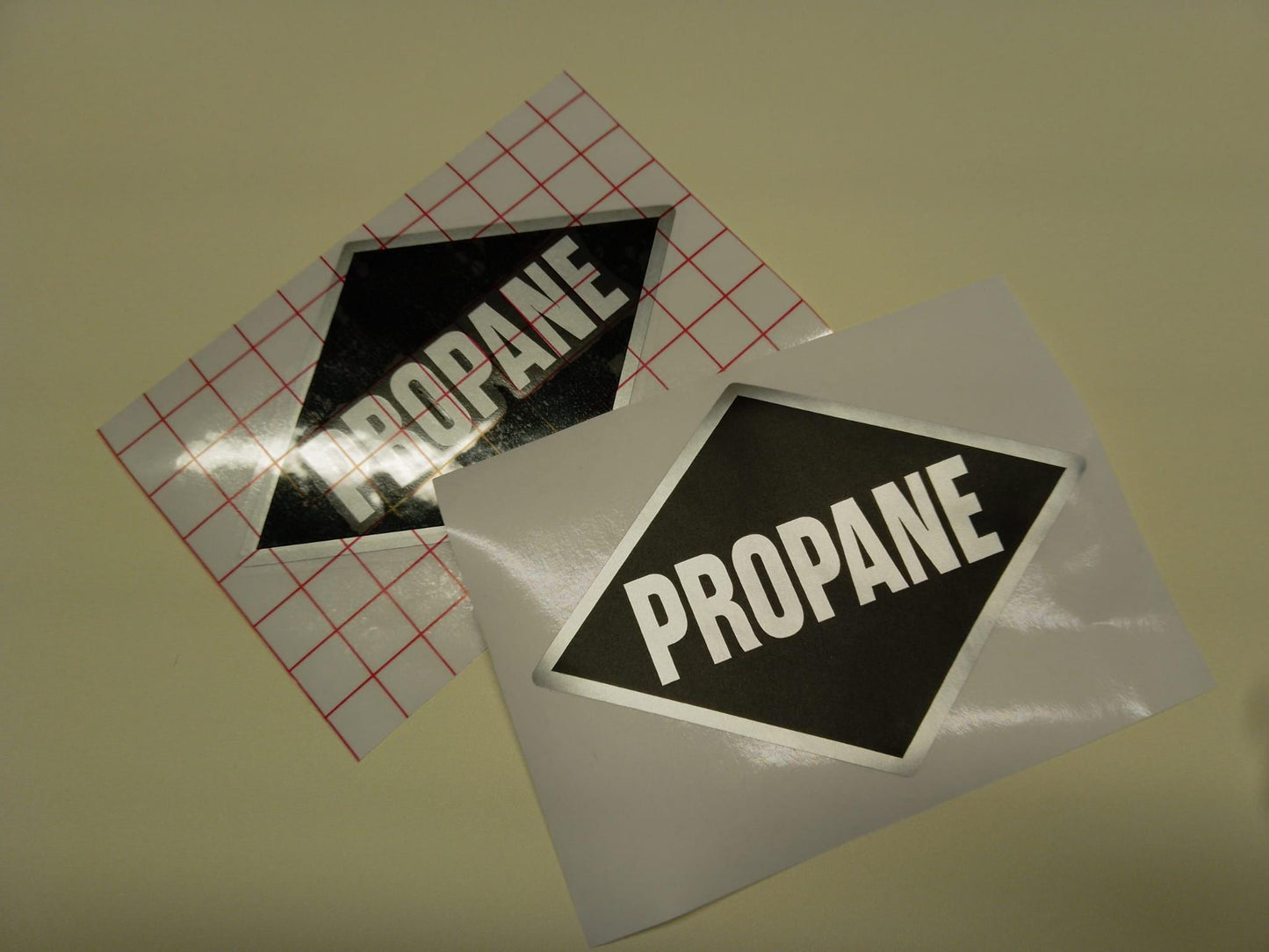 PROPANE Diamond 5" Decal 2-Pack