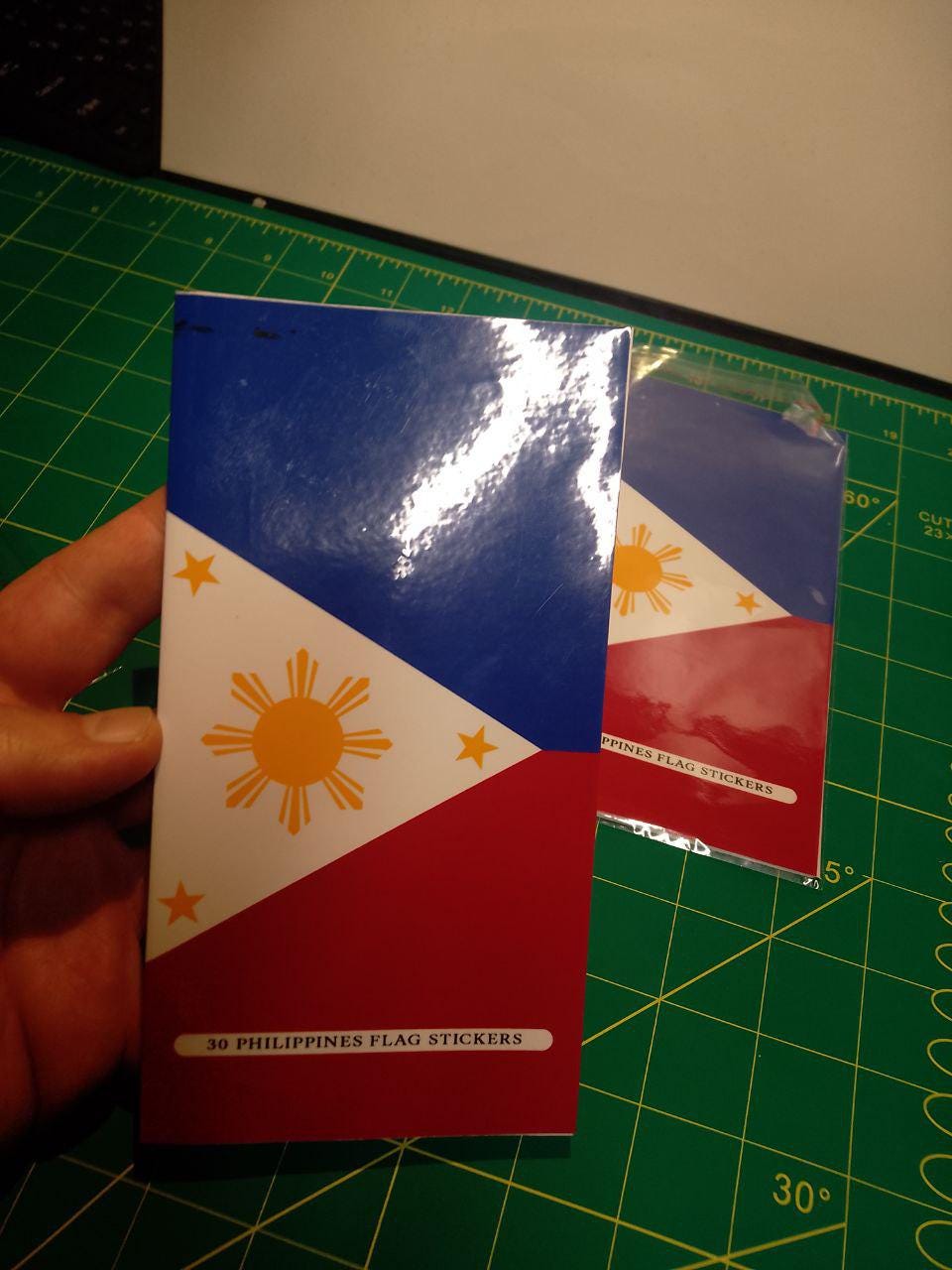 Philippines Flag Sticker Pack – Free Worldwide Shipping!
