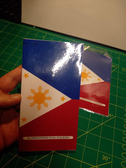 Philippines Flag Sticker Pack – Free Worldwide Shipping!